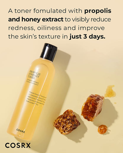 Full Fit Propolis Toner with 72% Propolis Extract - Korean Glow Enhancing Hydrating Essence for Soft, Plump Skin (150ml)