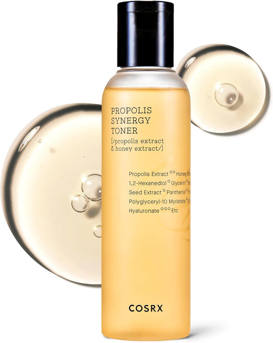 Full Fit Propolis Toner with 72% Propolis Extract - Korean Glow Enhancing Hydrating Essence for Soft, Plump Skin (150ml)